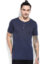 Daneaxon Navy Blue T-Shirt