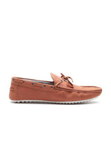 Fastalas Rust Brown Suede Boat Shoes